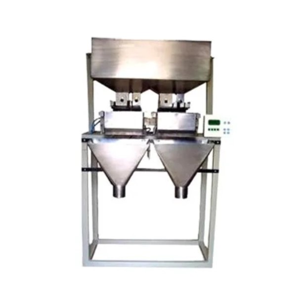 Semi Automatic Linear Weigh Filler | Vibro Feed for Granules Snacks | Touch Screen MCU High Accuracy 20-50 Fills/Min